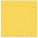 Mitteldecke, Moments uni yellow, 80x80cm, Airlaid,...