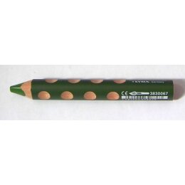 Lyra Farbstift GROOVE Triple1 dreiflächig wiesengrün, 1 Stück