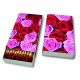 Streichh&ouml;lzer, Pink &amp; red roses, 11x6,3cm, 45 St&uuml;ck in einer Box