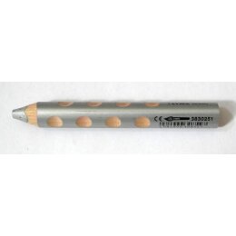 Lyra Farbstift GROOVE Triple1 dreiflächig silber, 1 Stück
