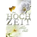 Hochzeitskarte Orchidee,1 Stück