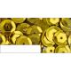 Pailletten im Blister gold, 6mm, ca.1400 St&uuml;ck