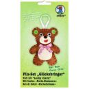 Ursus Filz Set Glücksbringer Bär, 1 Stück