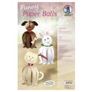Funny Paper Balls Set Haustiere, 1 Pack