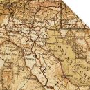 Aurelio Stern Set MAPS VINTAGE 15 x 15cm 100g, 33Blatt