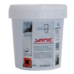 Sanit Spülkasten / Wasserkastenwürfel 1 Dose mit 10 Würfeln