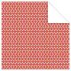 Ursus Aurelio Stern Set DELTA weiß / rot  15 x 15cm 110g, 33 Blatt