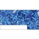 Pailletten im Blister blau hologramm, 6mm, ca.1400 Stück