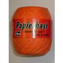 Papierbast orange 40m, 1 Rolle