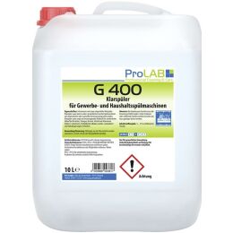 G 400 Klarspüler für Geschirrspülmaschinen, 10 Liter