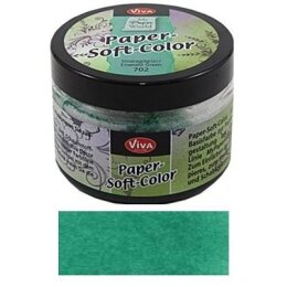 Viva Decor Paper Soft Color Farbe 702 smaragdgrün 75ml, 1 Stück