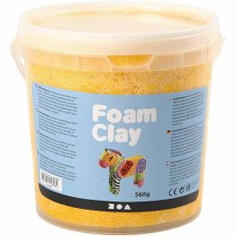 Foam Clay gelb, 560g