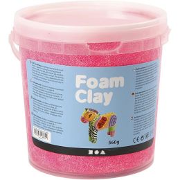 Foam Clay neon pink, 560g