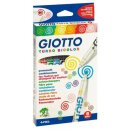 Lyra Fasermaler GIOTTO Turbo Bicolor, 8 Stück