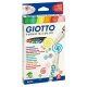 Lyra Fasermaler GIOTTO Turbo Bicolor, 8 Stück