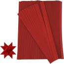 Papierstreifen Fröbelsterne rot, 1cm x 45cm, 500...