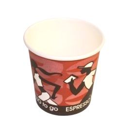 Espresso Cup 100ml / 4oz mit Druck, 50 St&uuml;ck