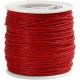 Baumwollband rot 1mm x 40m,1 Rolle