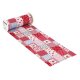 CREApop®  Tischband Patchwork 20cm x 10m rot, 1 Rolle