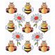 Hobby - Design Sticker Biene,1 Blatt