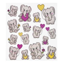 Hobby - Design Sticker Elefant ,1 Blatt