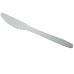 Messer PS 17,5cm weiß, 100 Stück