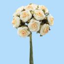 CREApop® Rosenstrauß a` 12 Blüten ,1...