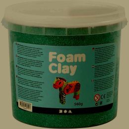 Foam Clay dunkelgrün, 560g
