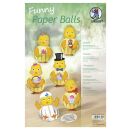 Ursus Funny Paper Balls Set Kuecken, 1 Pack