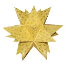 Ursus Aurelio Stern Set BELLATRIX gelbgold / gold 15 x 15cm 110g, 33Blatt