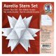 Ursus Aurelio Stern Set ELEMENTE Schnee Transparentpapier 14,8 x 14,8cm 115g, 33Blatt