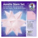 Ursus Aurelio Stern Set Transparentpapier rosa 20 x 20cm 115g, 33Blatt