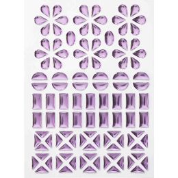 Mosaik Sticker II lavendel, 1 Blatt