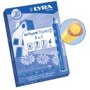 Lyra Farbstift GROOVE Triple1 dreiflächig zinkgelb, 6 Stück