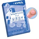 Lyra Farbstift GROOVE Triple1 dreiflächig fleischfarben hell, 6 Stück