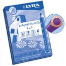 Lyra Farbstift GROOVE Triple1 dreiflächig karmoisin, 6 Stück