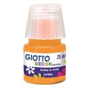 Giotto Acrylic Paint dunkel gelb, 25ml Flasche