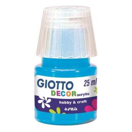 Giotto Acrylic Paint cyan, 25ml Flasche