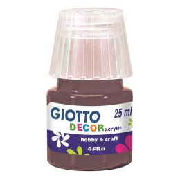 Giotto Acrylic Paint sepia, 25ml Flasche