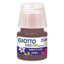 Giotto Acrylic Paint sepia, 25ml Flasche