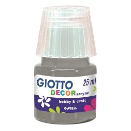 Giotto Acrylic Paint silber, 25ml Flasche