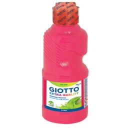 Temperafarbe Giotto extra Quality fluo leuchtrosa, 250 Flasche
