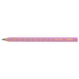Lyra Bleistift GROOVE Jumbo Graphit B rosa, 1 Stück