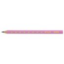 Lyra Bleistift GROOVE Jumbo Graphit B rosa, 1 Stück