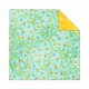 Ursus Faltblätter Florentine PARADISO türkis / gelb 80g 15 x 15cm, 65 Blatt