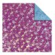 Ursus Faltblätter Florentine VINTAGE brombeer / ozeanblau 80g 15 x 15cm, 65 Blatt
