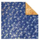 Ursus Faltblätter Florentine VINTAGE blau / orange 80g 15 x 15cm, 65 Blatt