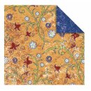 Ursus Faltblätter Florentine PARADISO orange / blau 80g 15 x 15cm, 65 Blatt