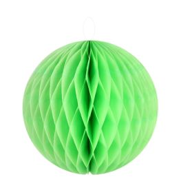 3D Wabenball Papier 10cm grün, 2 Stück