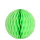 3D Wabenball Papier 10cm grün, 2 Stück